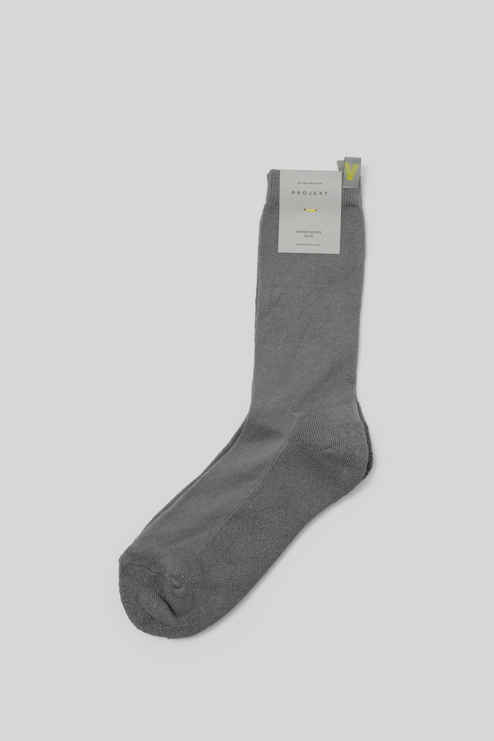 Papier Crew Socks Gray