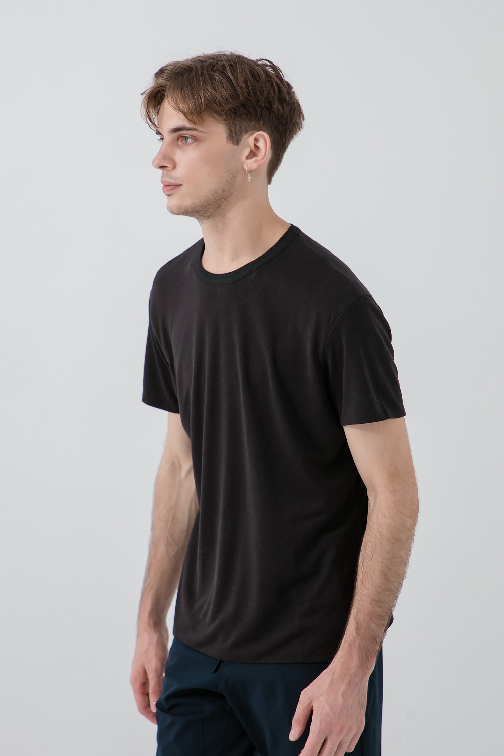 Papier Tee Black Men