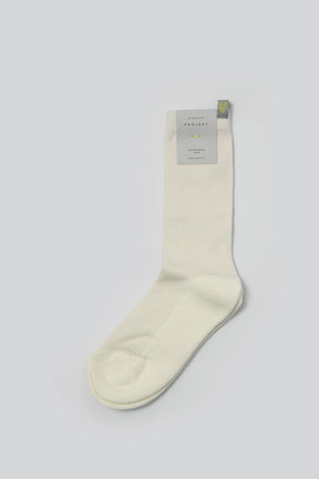 Papier Crew Socks White