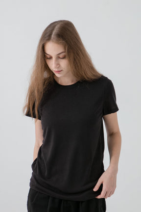 Papier Tee Black Women