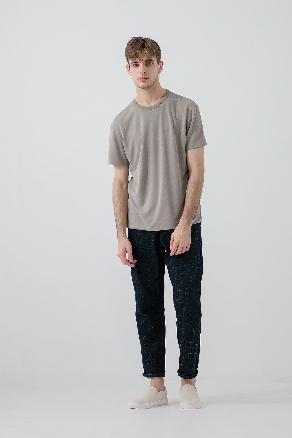 Papier Tee Grey Men